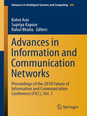 cover image of Advances in Information and Communication Networks